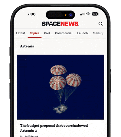 Download the new SpaceNews mobile app for Apple and Android devices