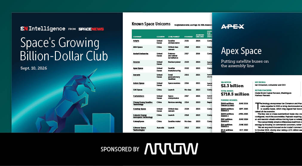 Download the latest SpaceNews Intelligence report, 