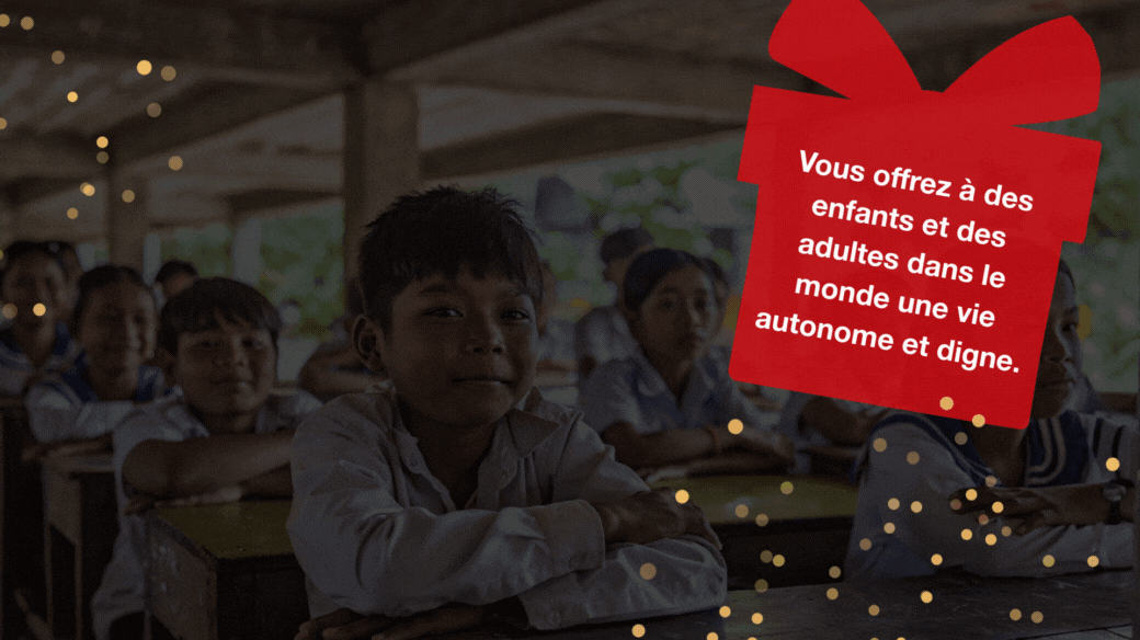 Sie schenken Kindern und Erwachsenen weltweit ein selbstbestimmtes Leben in Würde.