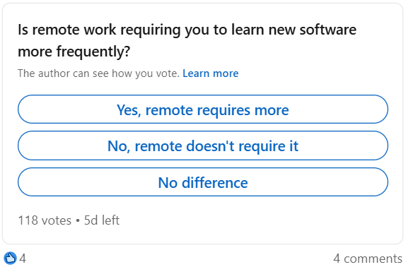 Poll: Does working remotely increase or decrease the importance of work in your life?