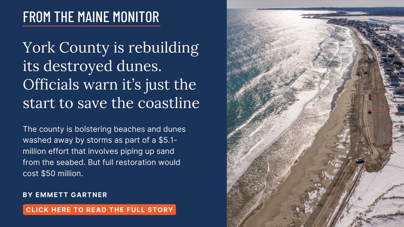 York County is rebuilding its destroyed dunes. Officials warn it's just the start to save the coastline. Read this story by Emmett Gartner.