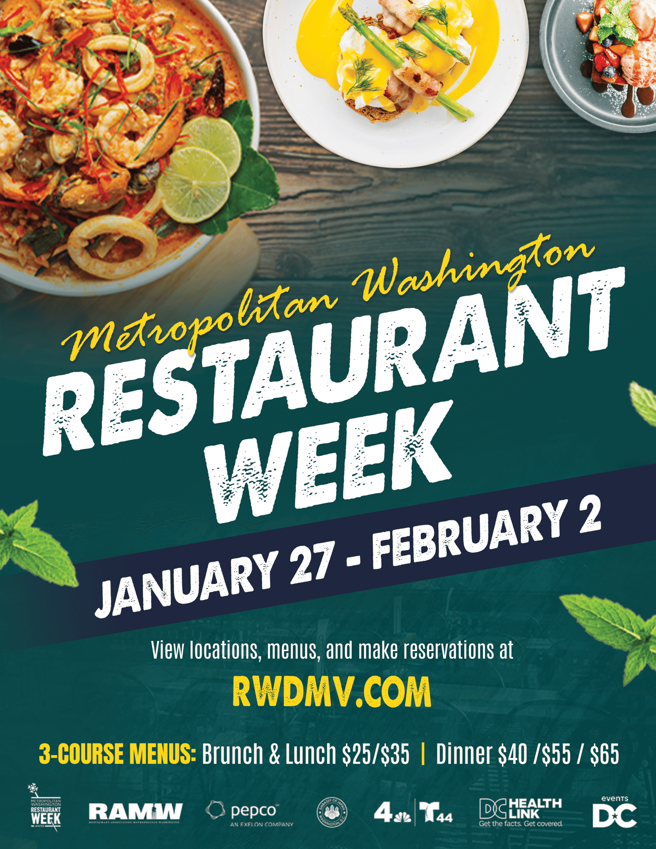 Winter Restaurant Week Heats Up the DMV The Washington Informer
