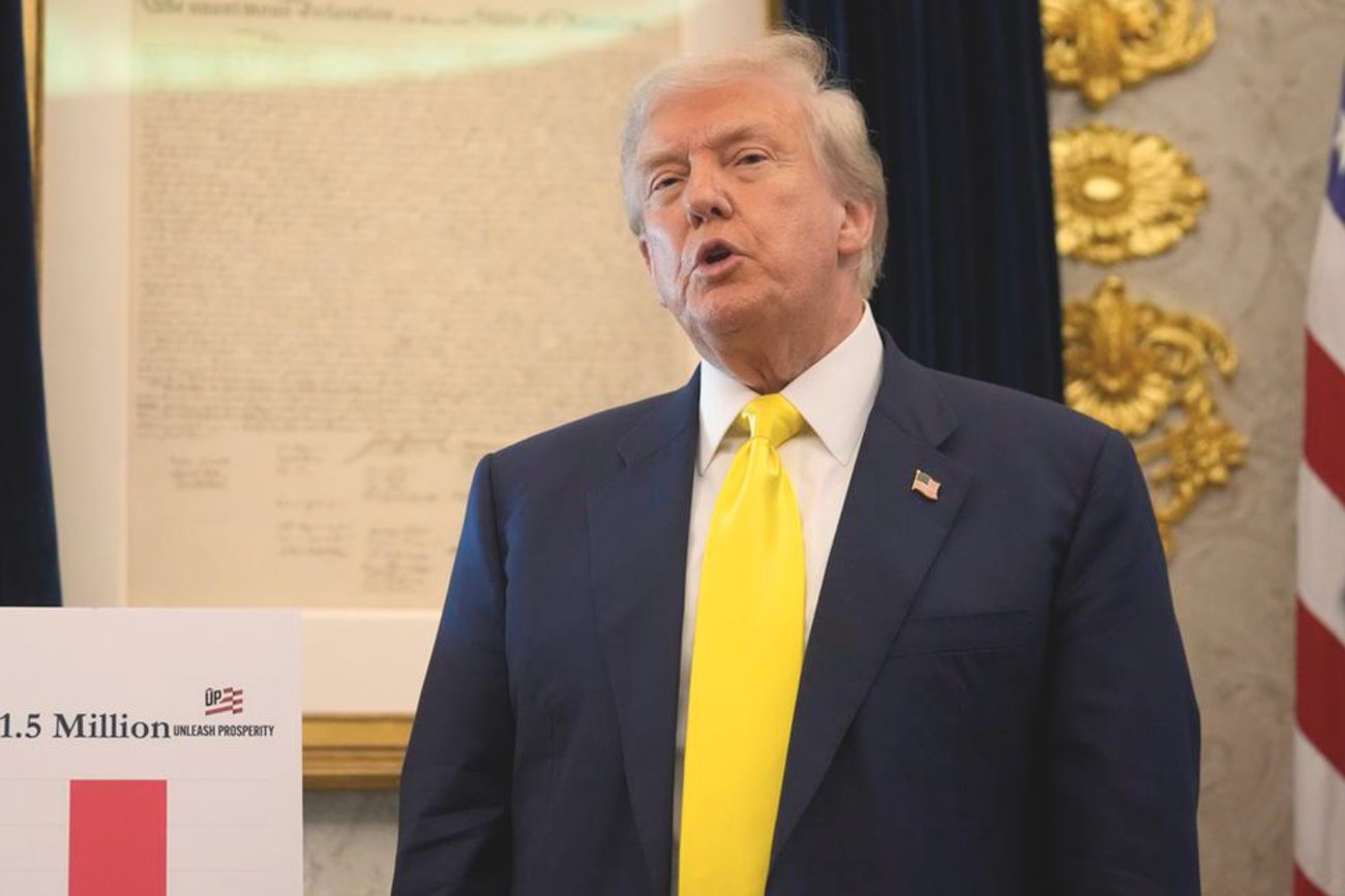 A photo of Donald Trump.