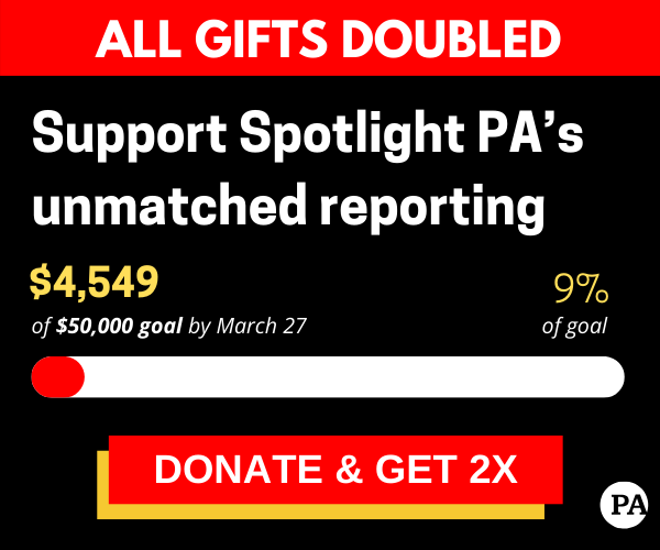 Give to Spotlight PA now and get your gift doubled.