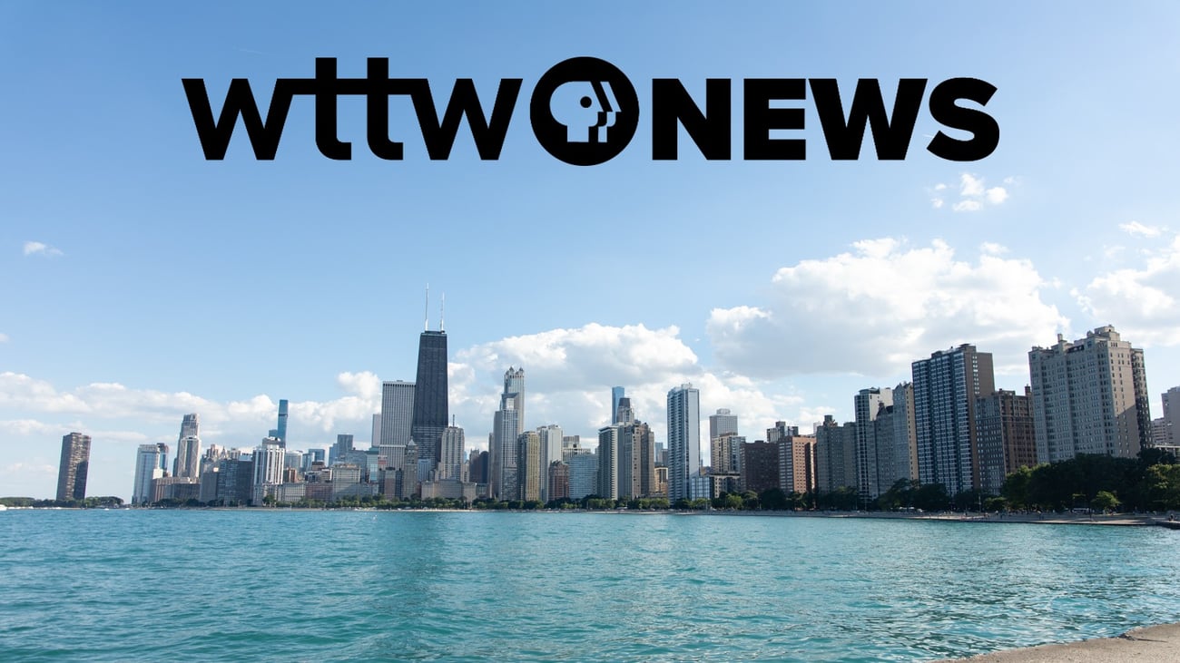The Chicago skyline (Michael Izquierdo / WTTW News) 