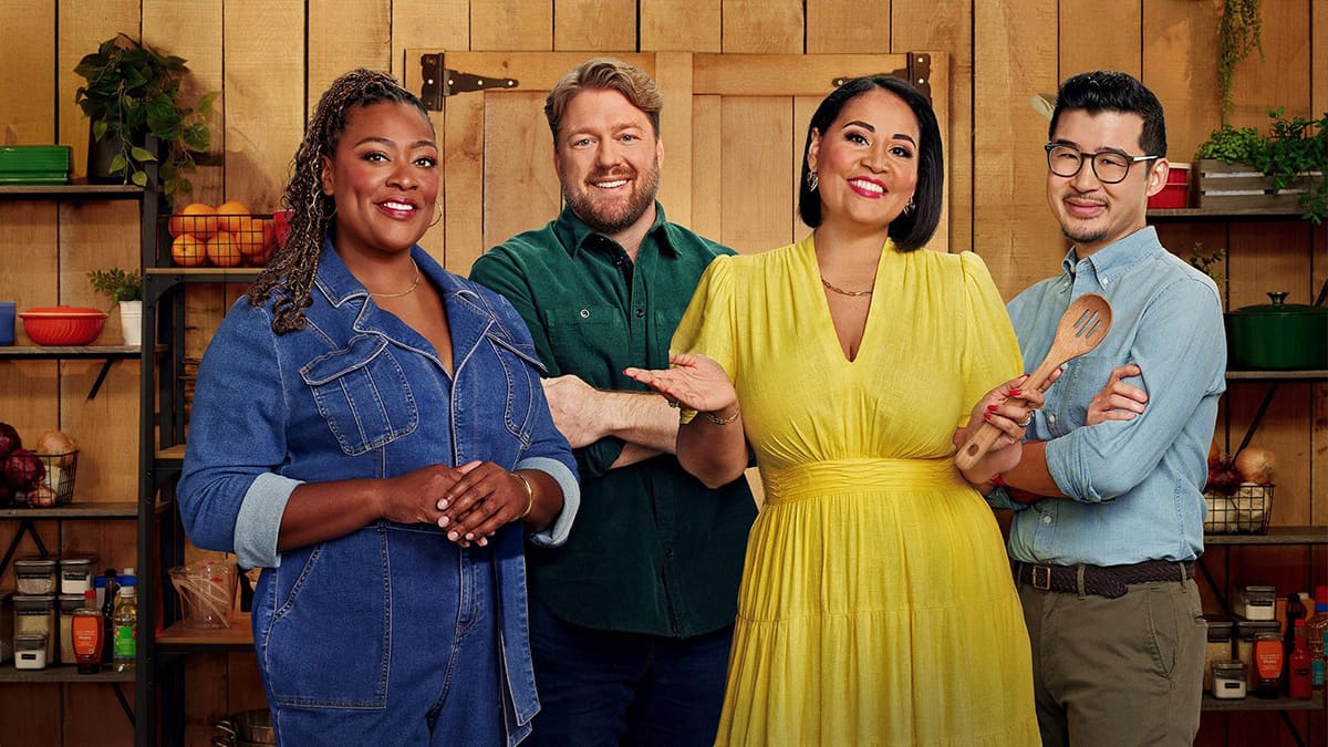 Host and judges of The Great American Recipe Host and judges of The Great American Recipe