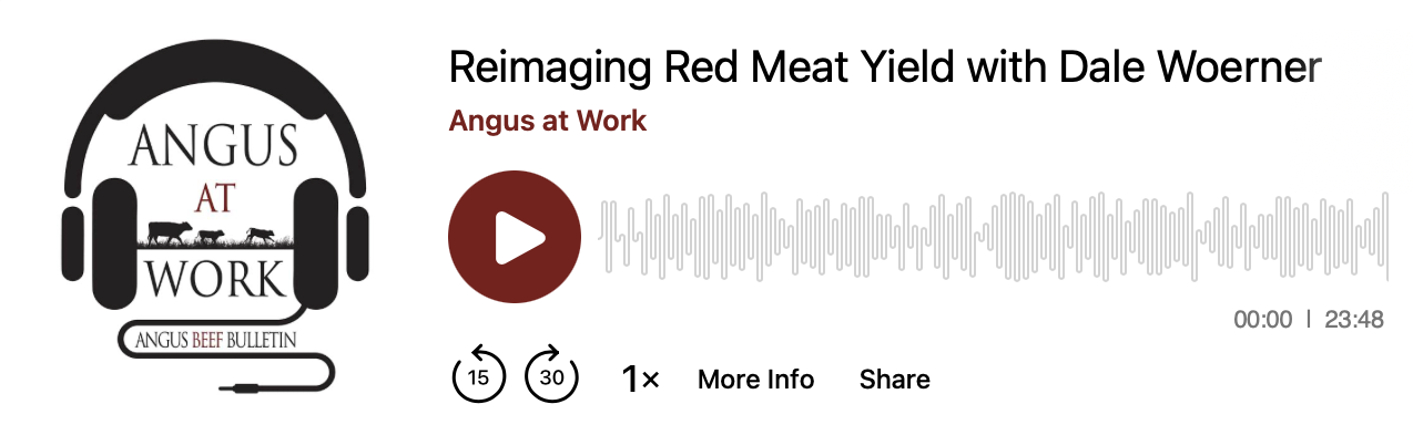 Reimaging Red Meat Yield with Dale Woerner