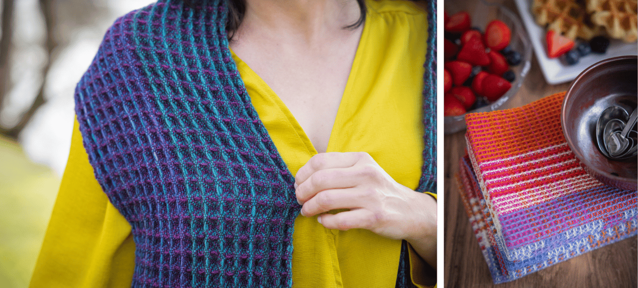 Waffle weave patterns by Felicia Lo