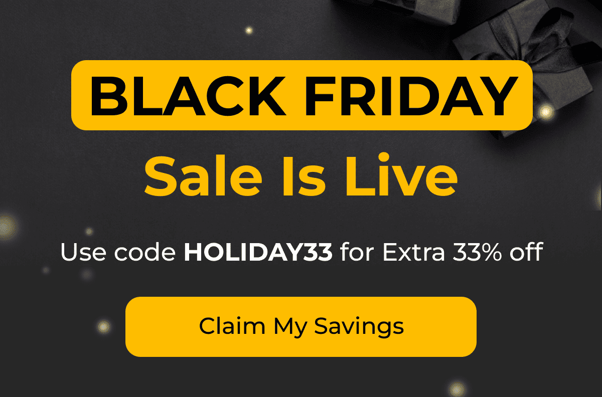 50% off + Extra 33% savings