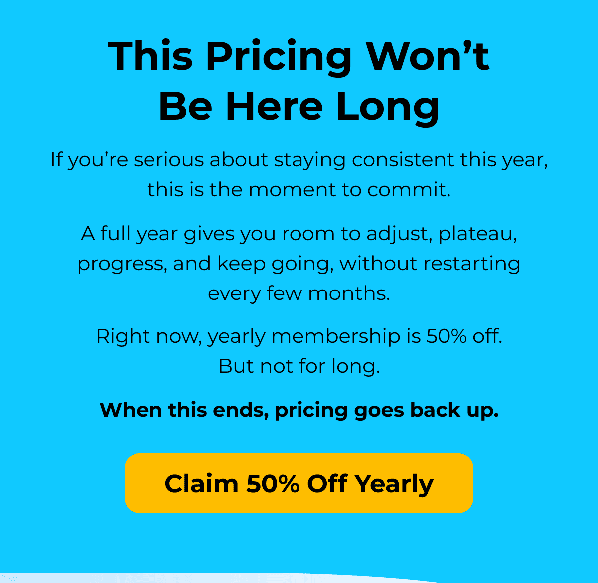 This Pricing Won't Be Here Long