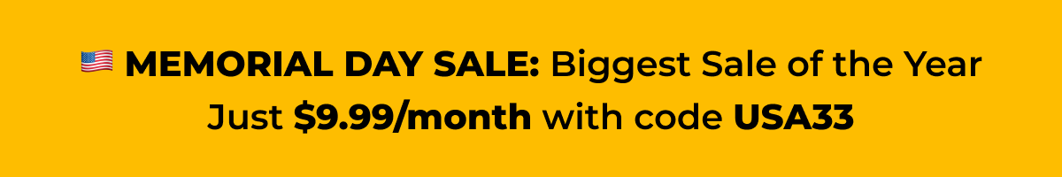 Memorial Day Sale