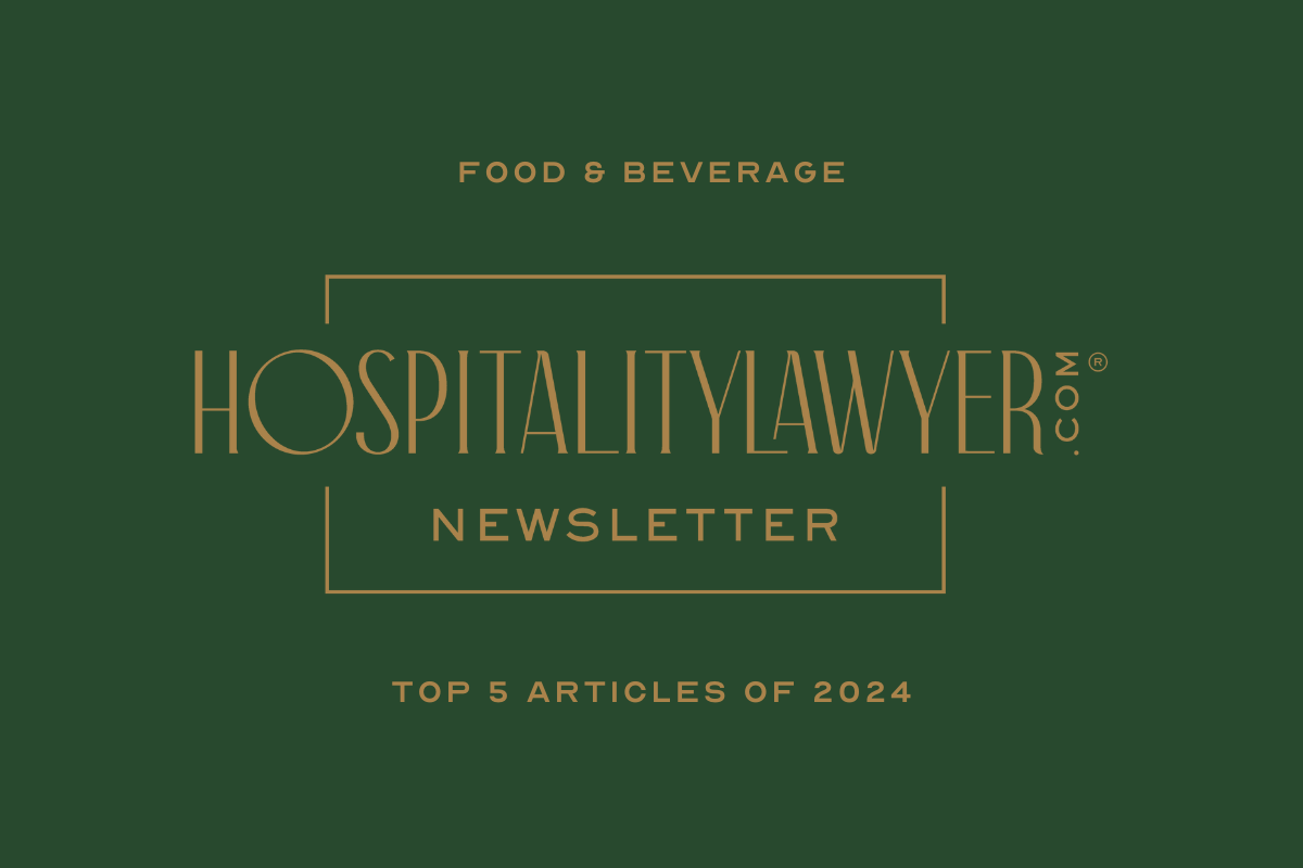 HospitalityLawyer.com® Newsletter Travel Safety & Security