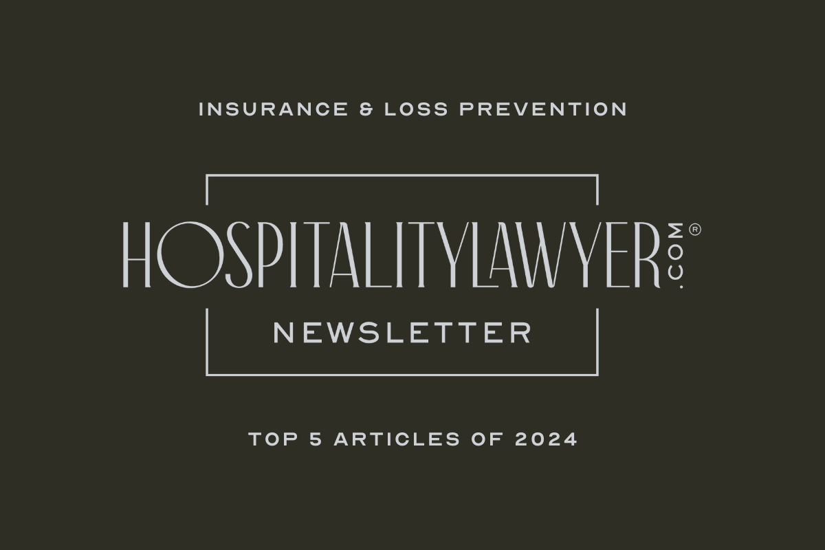 HospitalityLawyer.com® Newsletter Travel Safety & Security