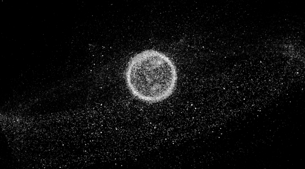 Orbital debris around Earth
