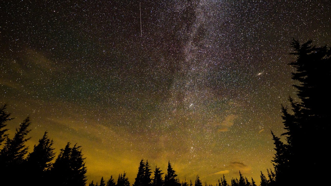 Perseid meteor shower