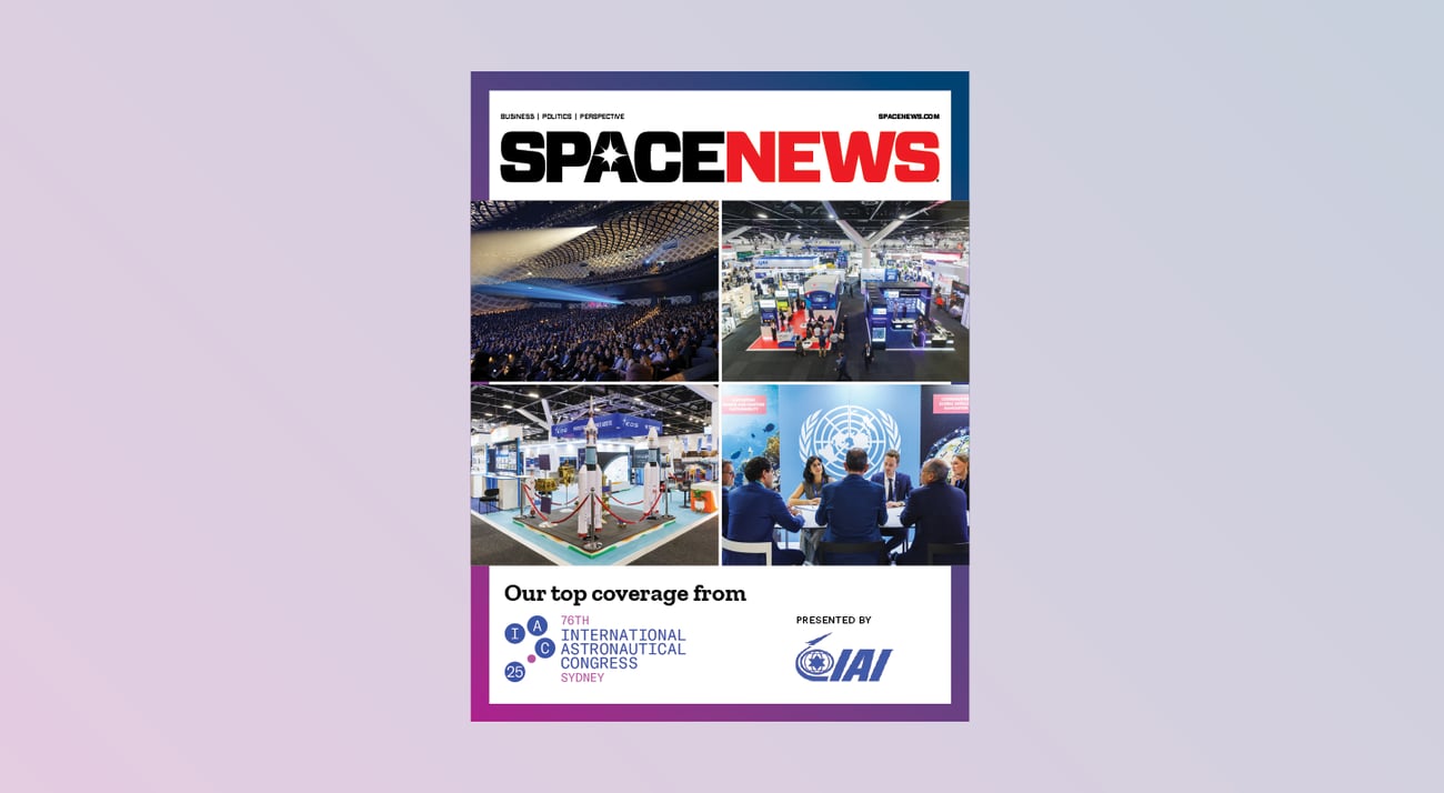 Download our 2025 IAC wrap digital edition of SpaceNews