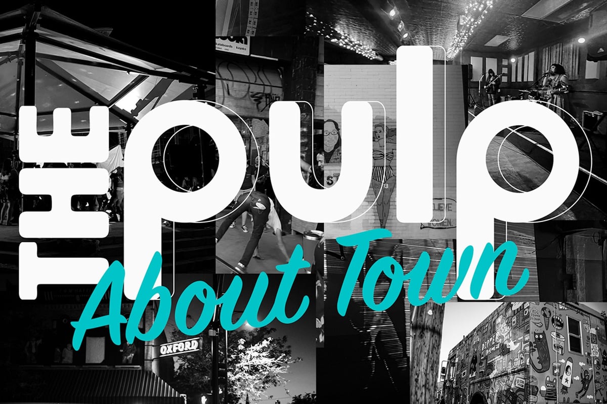 The Pulp About Town - The Arts & Events Newsletter - Thursday October 12 2023