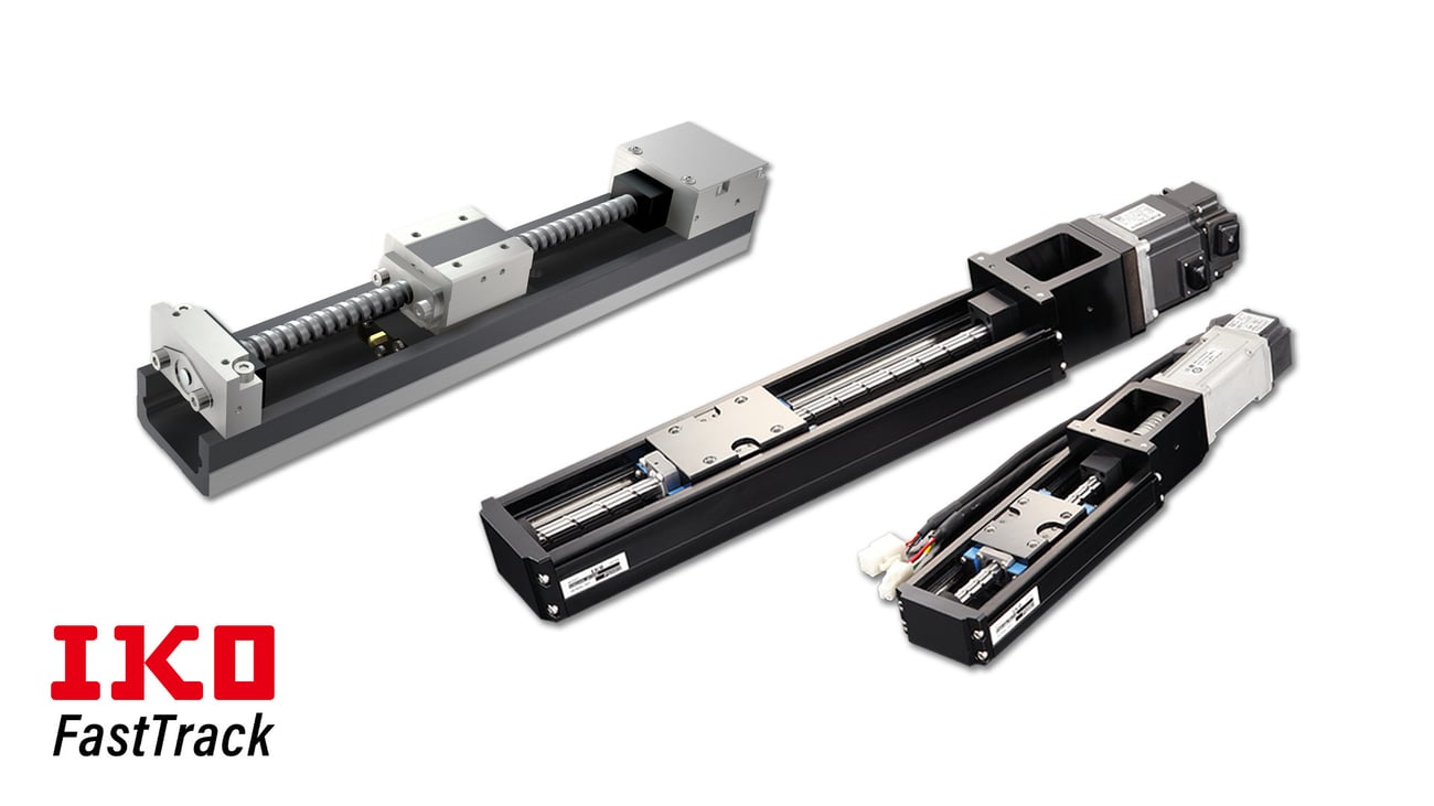 IKO Fast Tracks Delivery of Ball-Screw Driven Positioning Tables