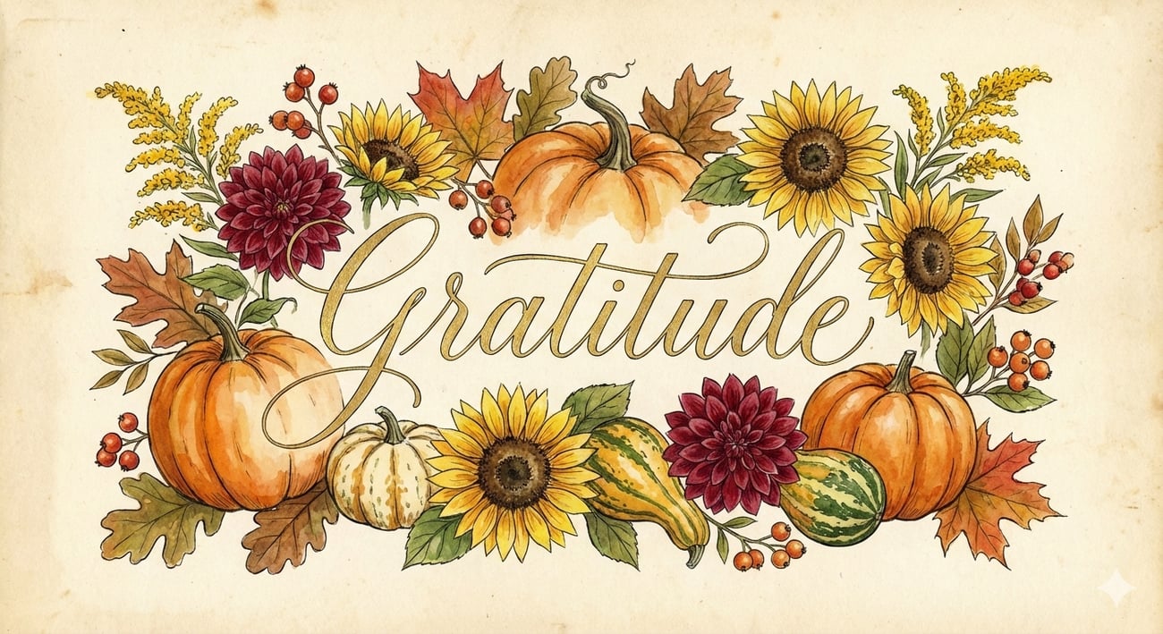 Gratitude illustration