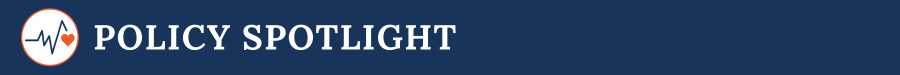 banner that reads "policy spotlight"