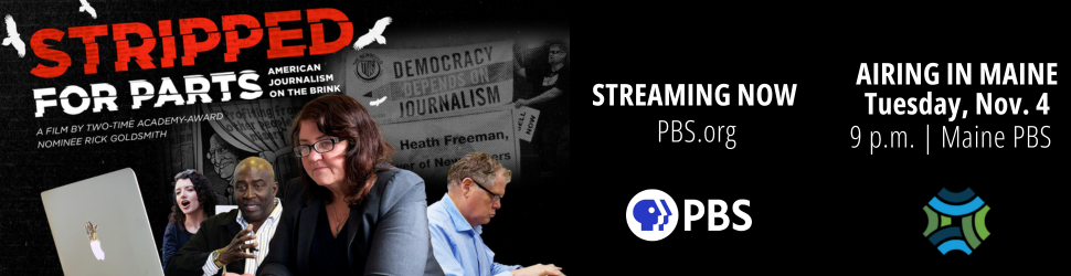 Stripped for Parts is now streaming on PBS.org and will air on Maine PBS on November 4 at 9 p.m.