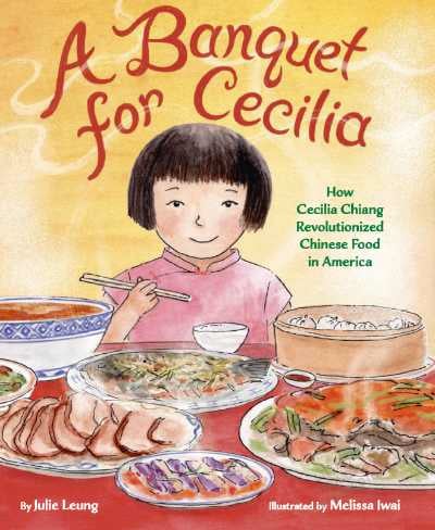 the cover of a banquet for cecilia