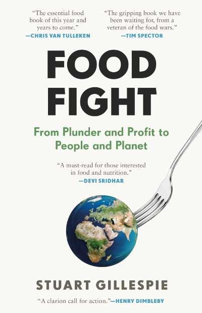the cover of food fight by stuart gillespie