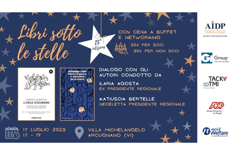 Libri Sotto le Stelle 2025: riflessioni per ispirare gli HR