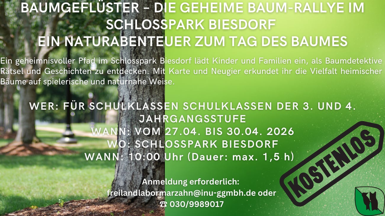 Foto eines Banners, auf dem "Aktiv gegen Müll! Wir wollen unseren Bezirk sauber uns lebenswert erhalten, darum sammeln wir gemeinsam Müll." steht.