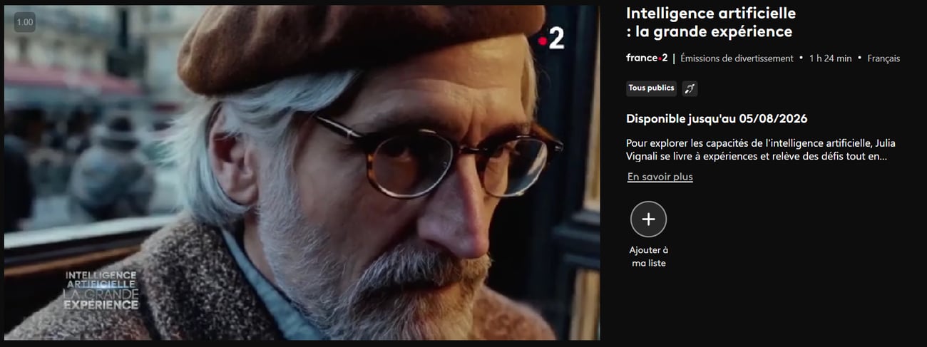 Regarde notre passage sur France 2