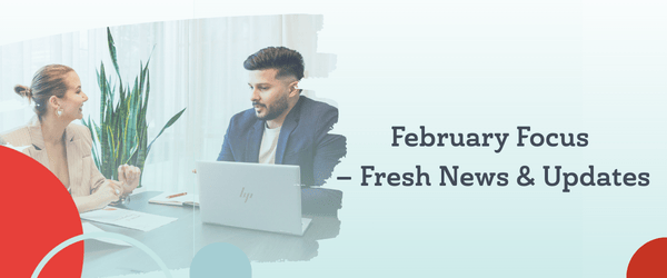 Welcome to our February newsletter