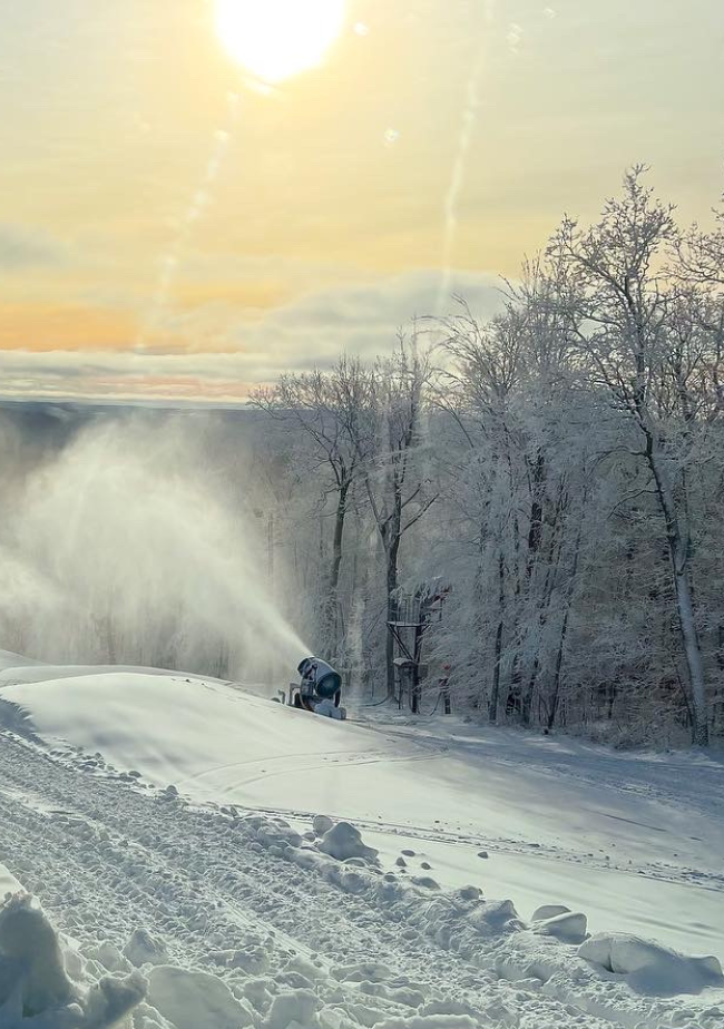 Sunrise at Bristol Mountain