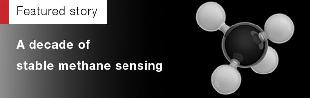A decade of stable methane sensing
