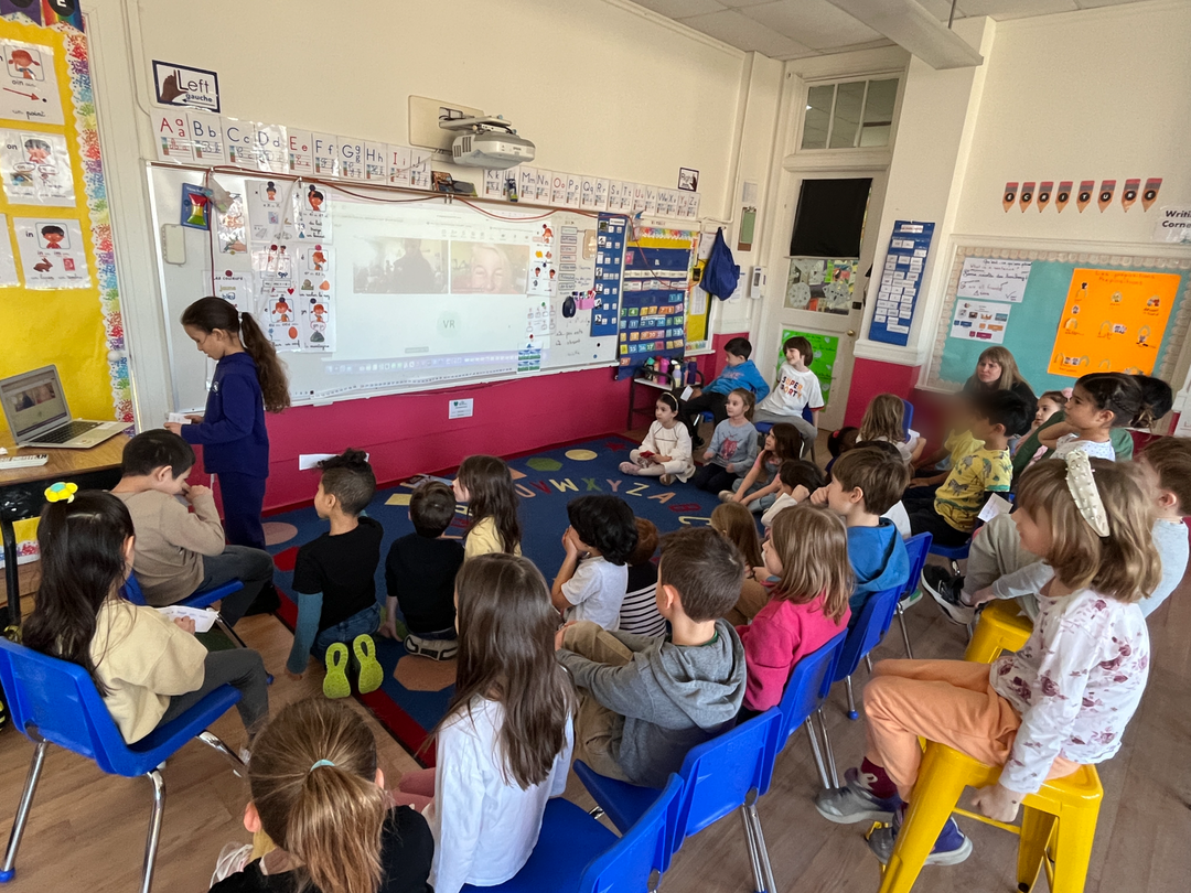 Albertine Prize: Storytime & Reflections in Preschool, Meeting Authors in Elementary School