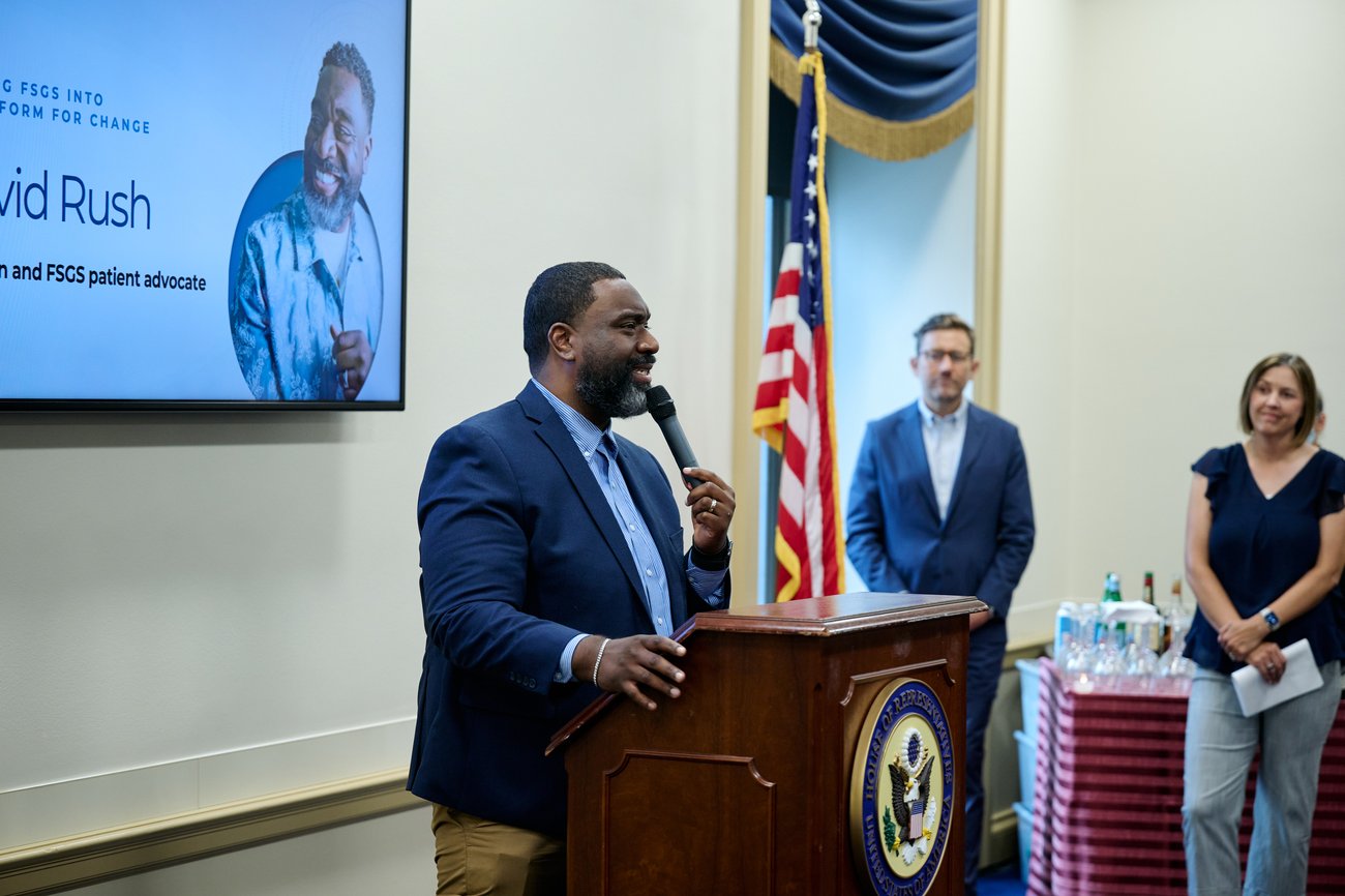 Patient advocates deliver powerful testimonies at the congressional reception Patient advocates deliver powerful testimonies at the congressional reception