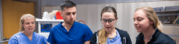 Nursing Students at Clinical