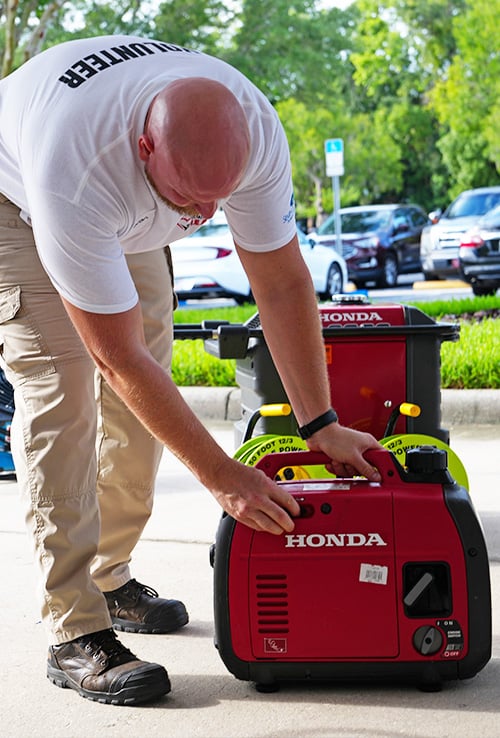staff showing how a generator works