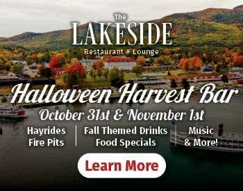 lakeside restaurant's halloween harvest bar october 31 & november 1