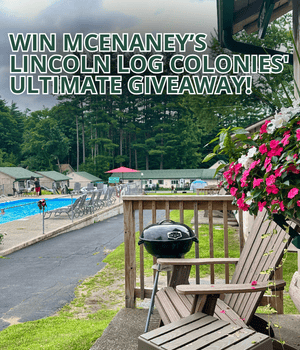 Lincoln Log Colony giveaway promo