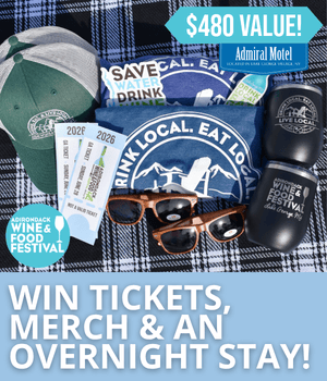ADK Wine and Food Festival giveaway promo