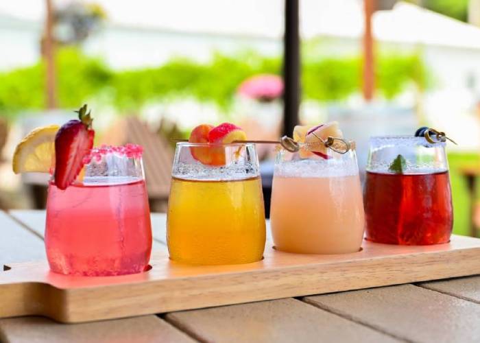four wine cocktails