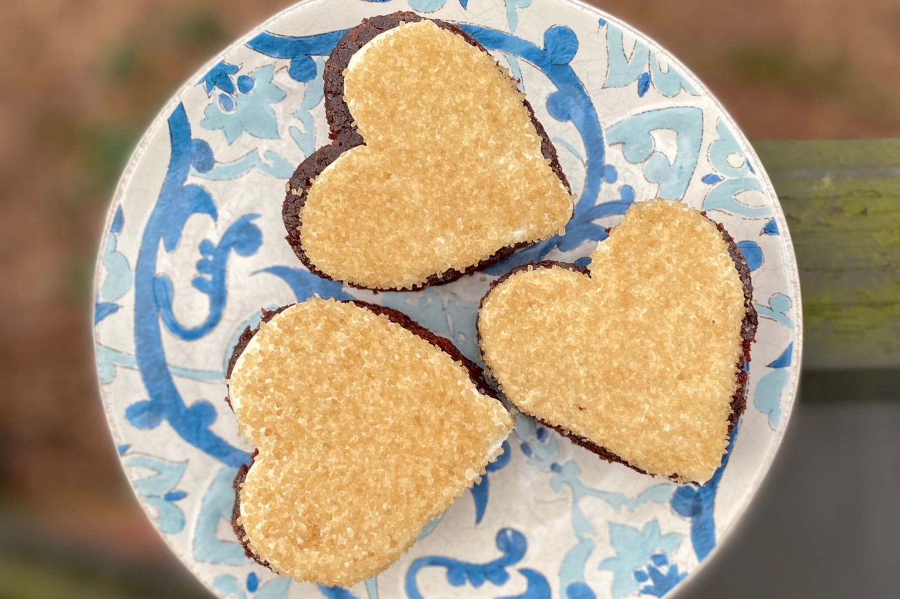 Chocolate-Tahini Sweetie Cakes
