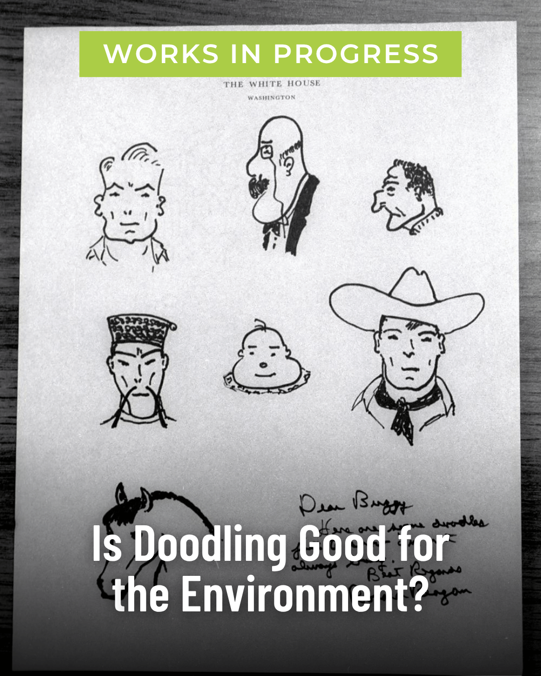 Is Doodling Good for the Environment?