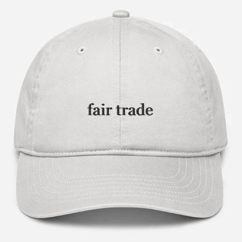 Fair Trade Baseball Hat