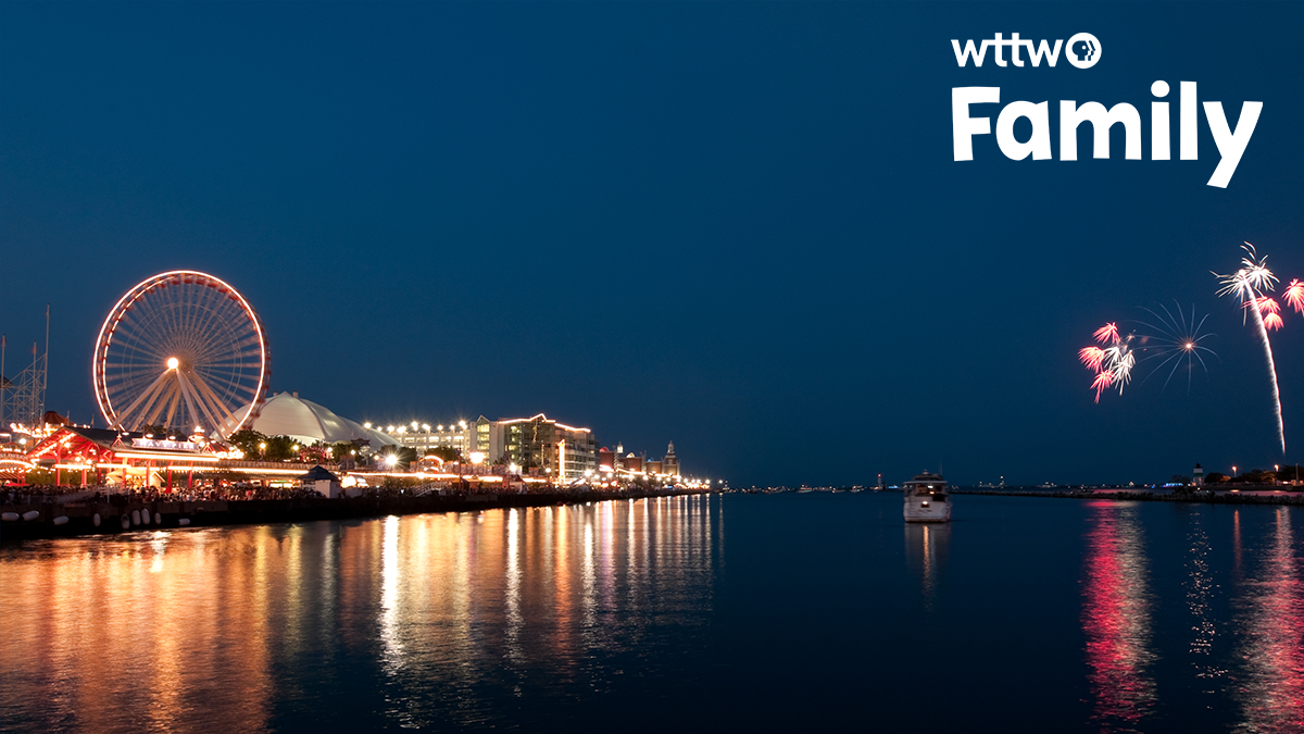July Family Newsletter --fireworks off of Navy Pier