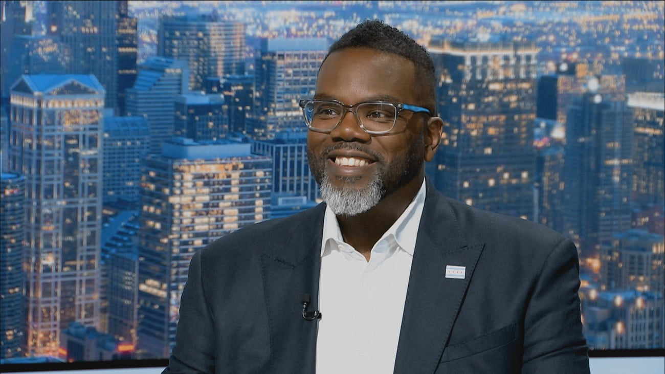 Chicago Mayor Brandon Johnson. Chicago Mayor Brandon Johnson.