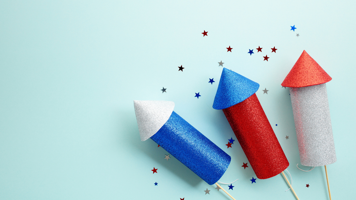 Cardboard rocket toys