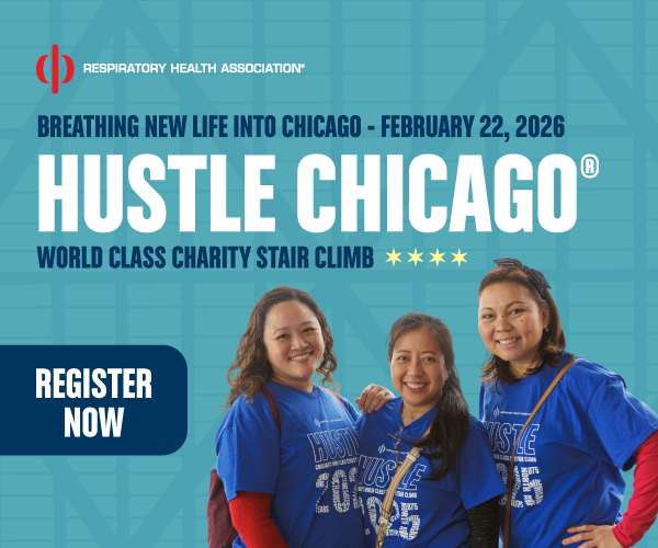 Ad: Breathing new life into Chicago - February 22, 2026. Hustle Chicago - world class charity stair climb. Register Now.