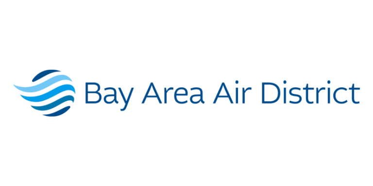 Blue Bay Area Air District logo Blue Bay Area Air District logo