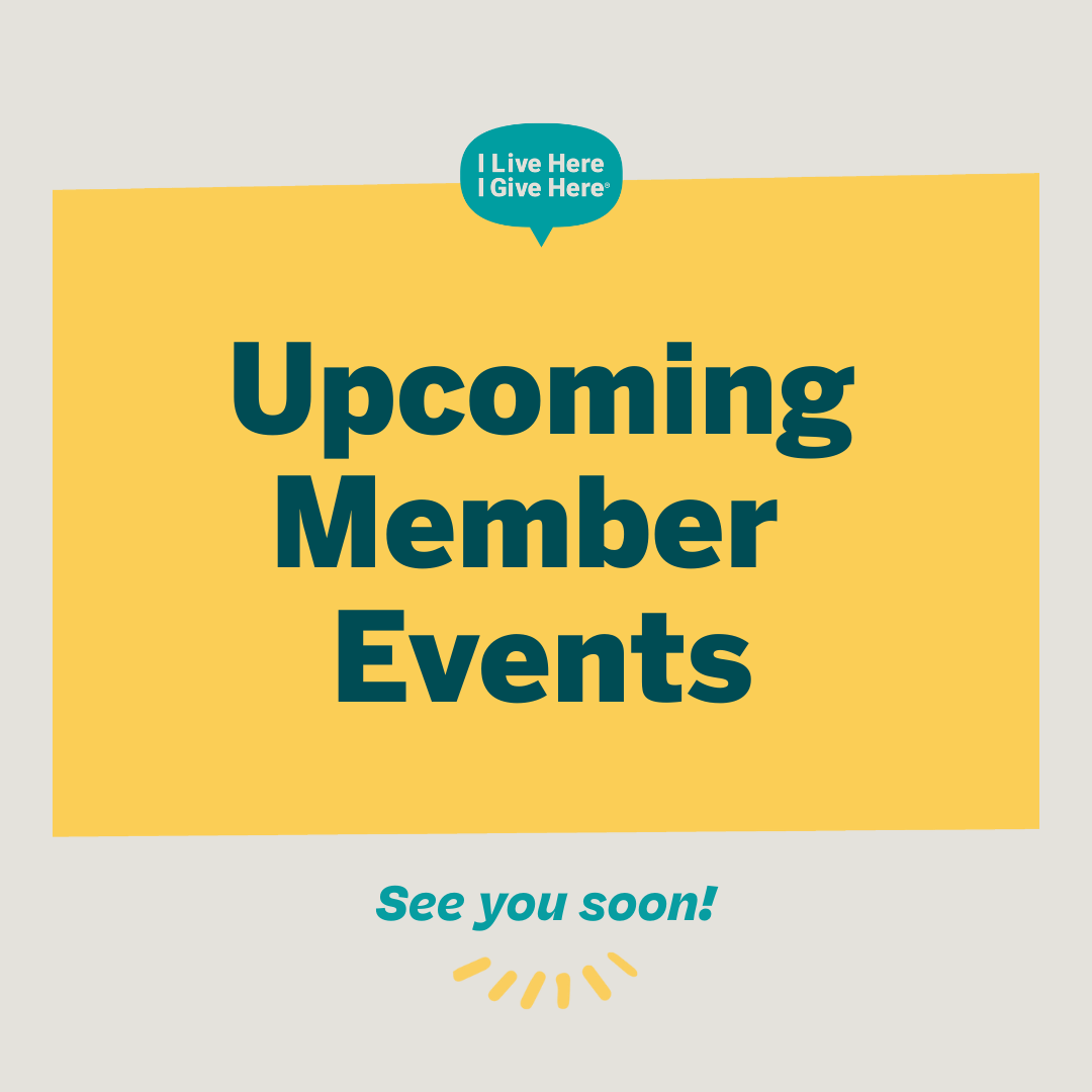 Upcoming Member Events